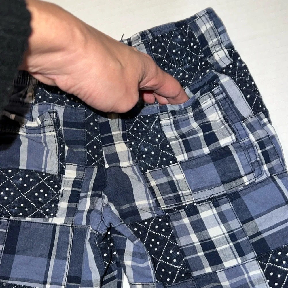Gymboree Pull On Patchwork Shorts, 4